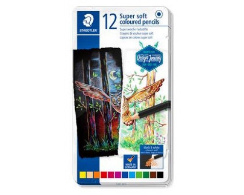 ESTUCHE DE METAL CON 12 LÁPICES, COLORES SURTIDOS STAEDTLER 149C M12 (Espera 4 dias)